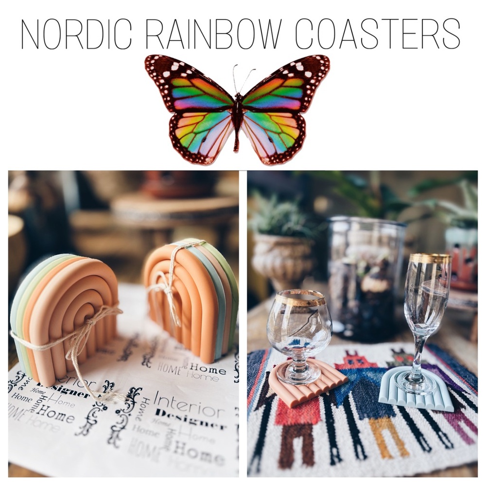Coasters Nordic  Rainbow